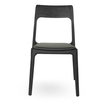 H Dining Chair, Black