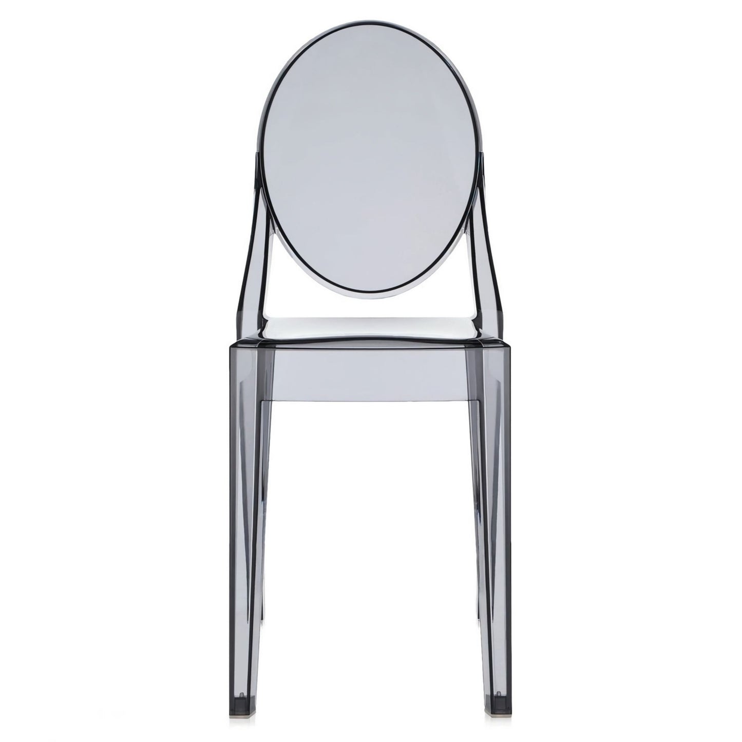 Ghost Dining Chair, Smoke Gray