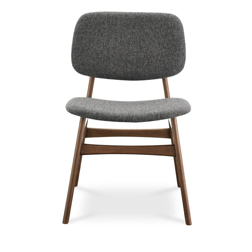 Charlie Dining Chair, Charcoal Gray