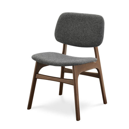 Charlie Dining Chair, Charcoal Gray