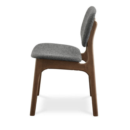 Charlie Dining Chair, Charcoal Gray
