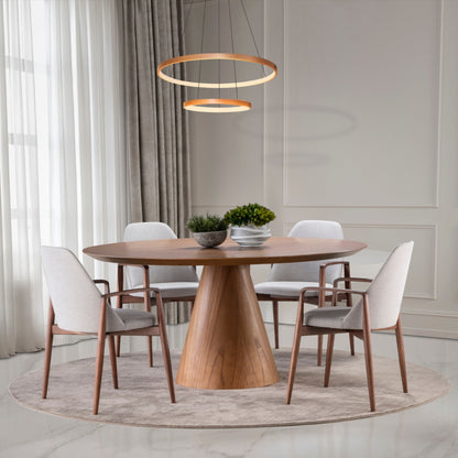 Hanna Dining Chair, Walnut