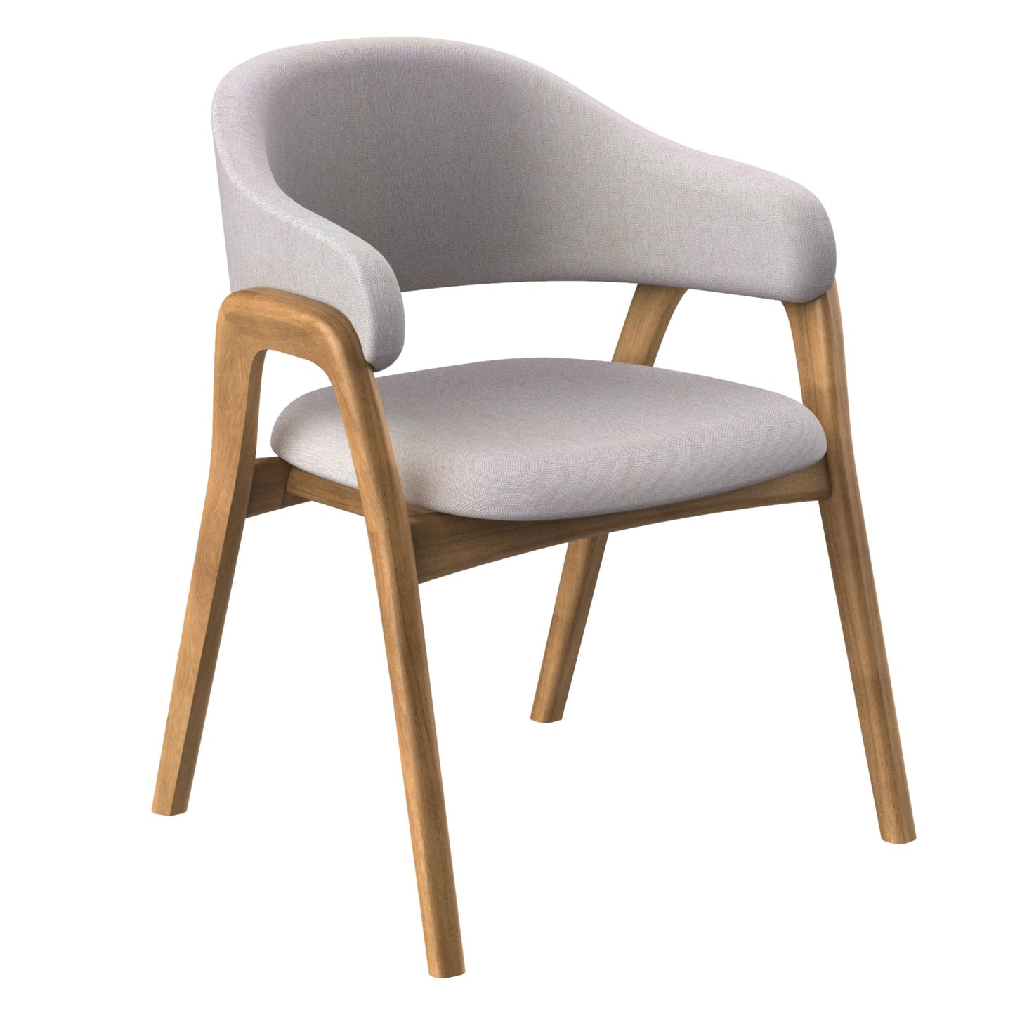 Zeno Dining Chair, Gray