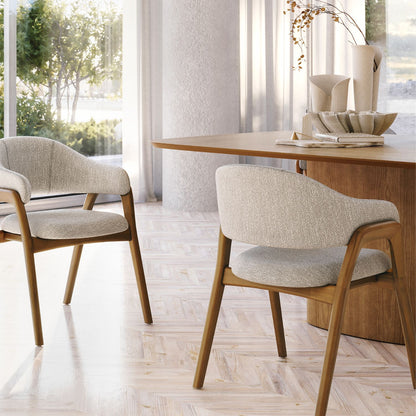 Zeno Dining Chair, Gray