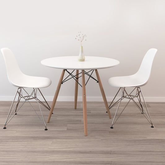Eiffel Table Set, Steel Legs