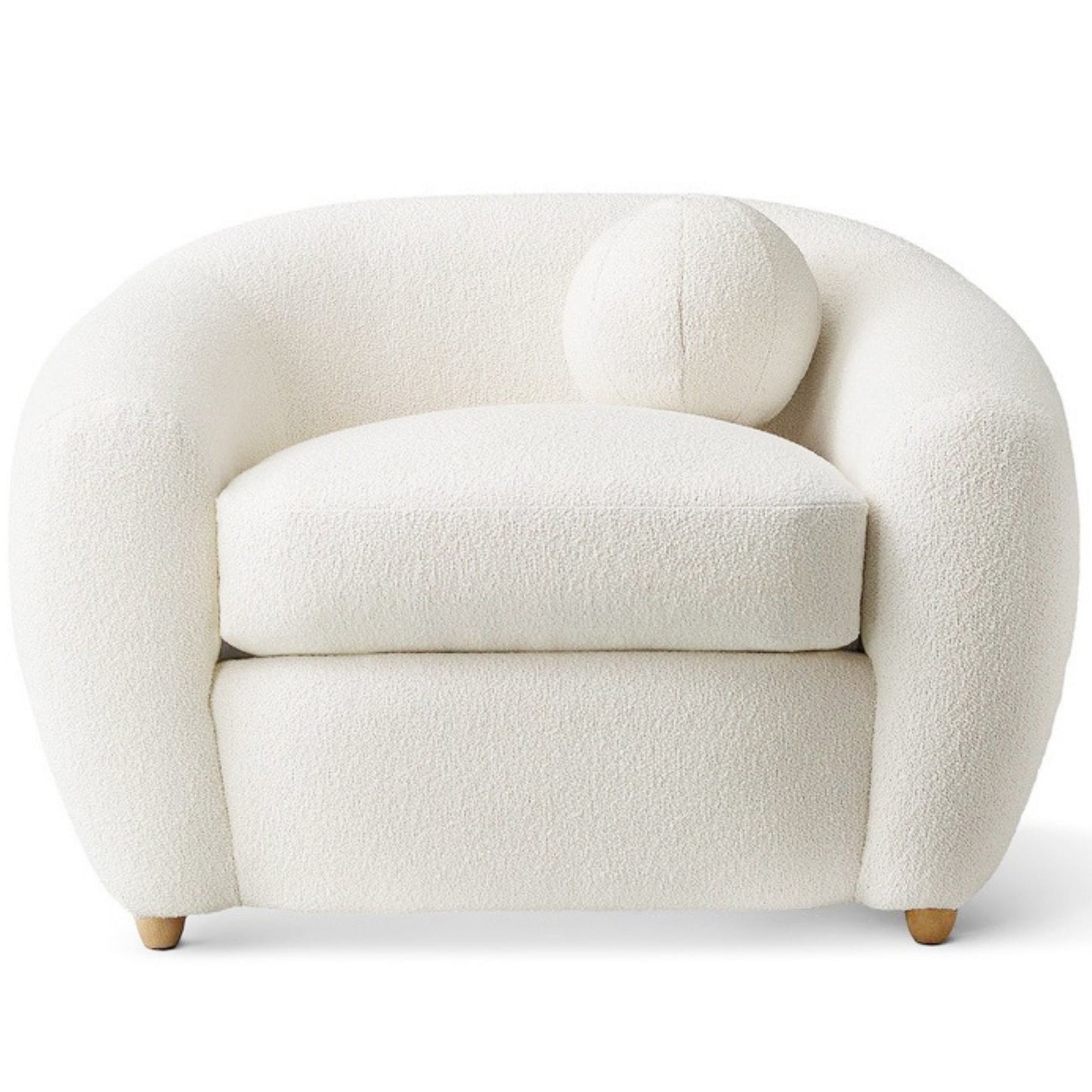 Vista Lounge Chair, Ivory