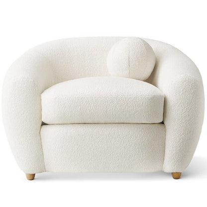 Vista Lounge Chair, Ivory