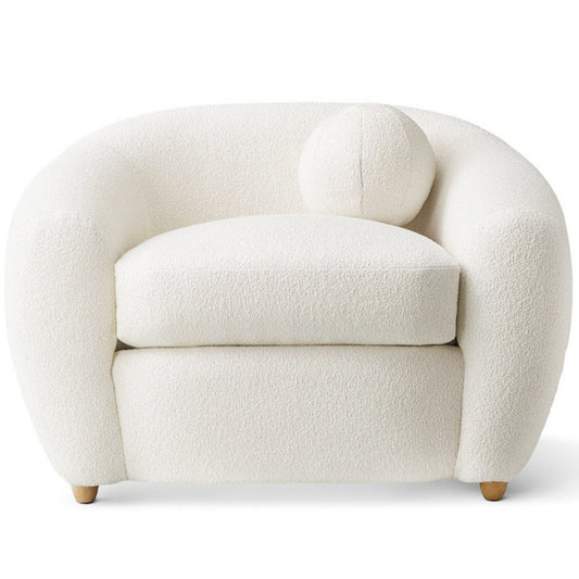 Vista Lounge Chair, Ivory