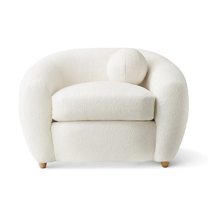 Vista Lounge Chair, Ivory