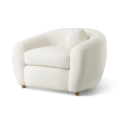 Vista Lounge Chair, Ivory