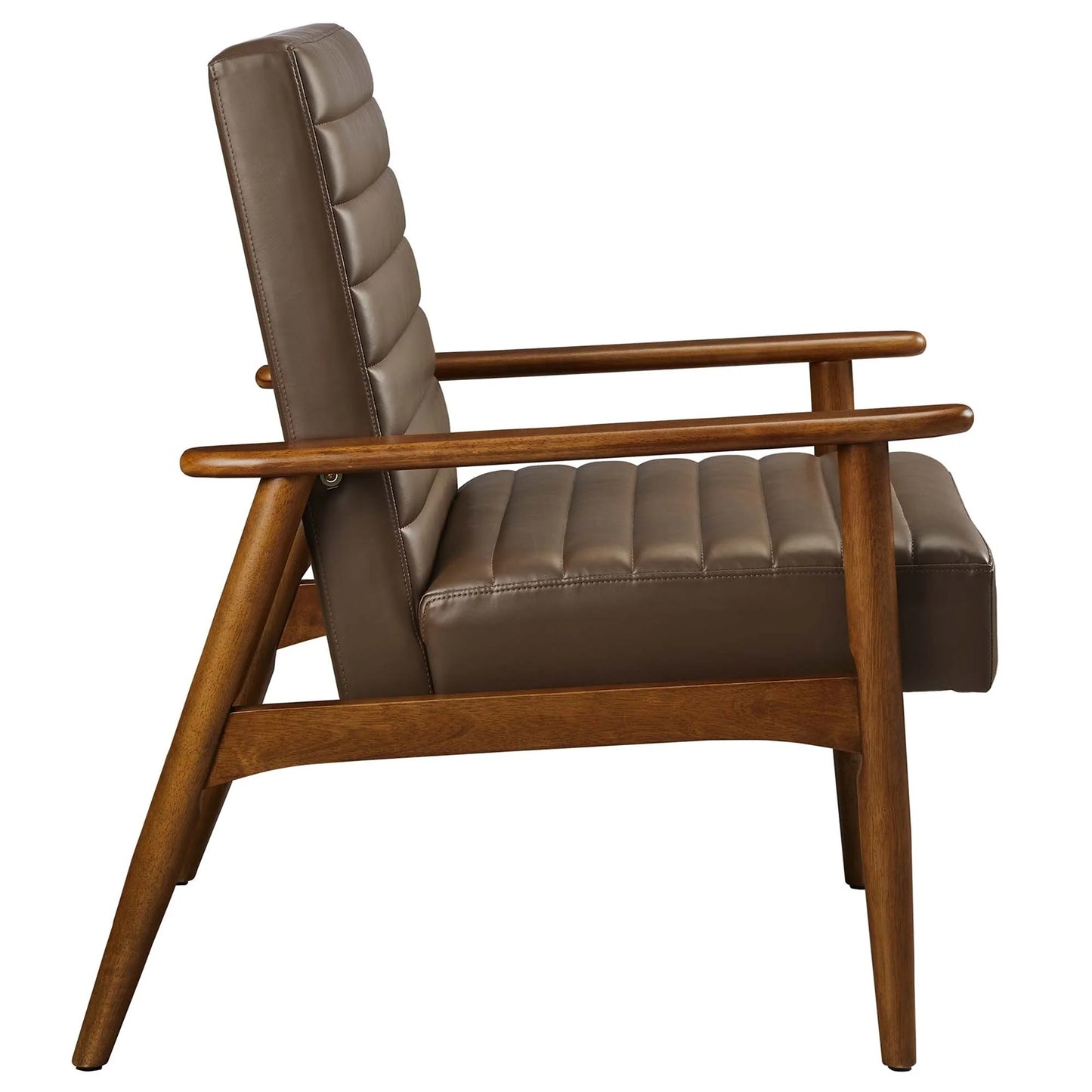 Zain Lounge Chair, Brown