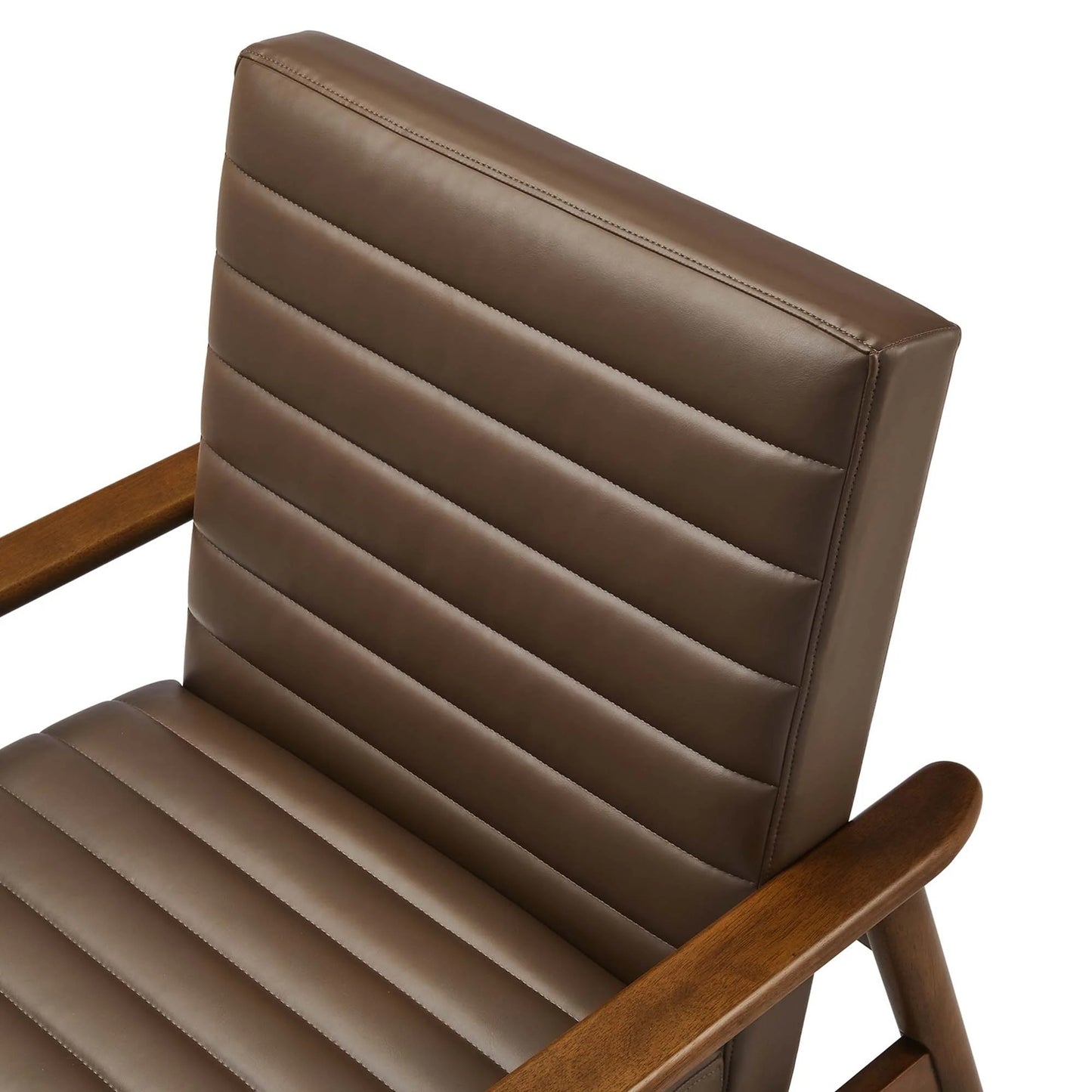 Zain Lounge Chair, Brown