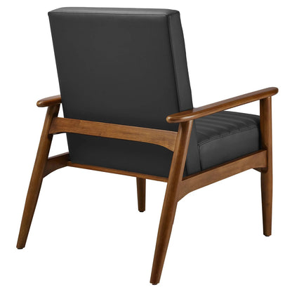 Zain Lounge Chair, Black