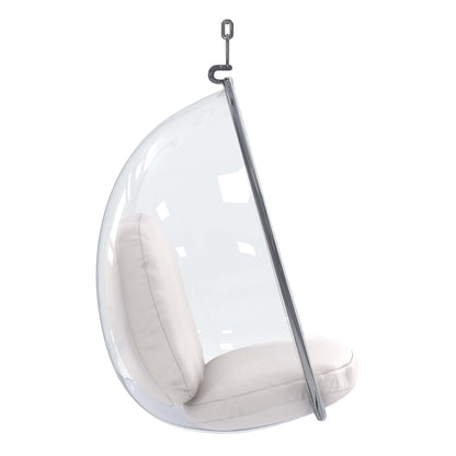 Scoop Hanging Chair, White