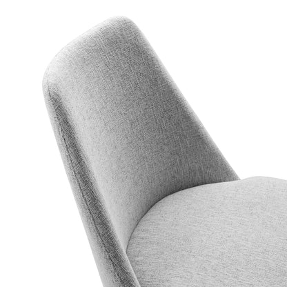 Rose Swivel Side Chair, Light Gray