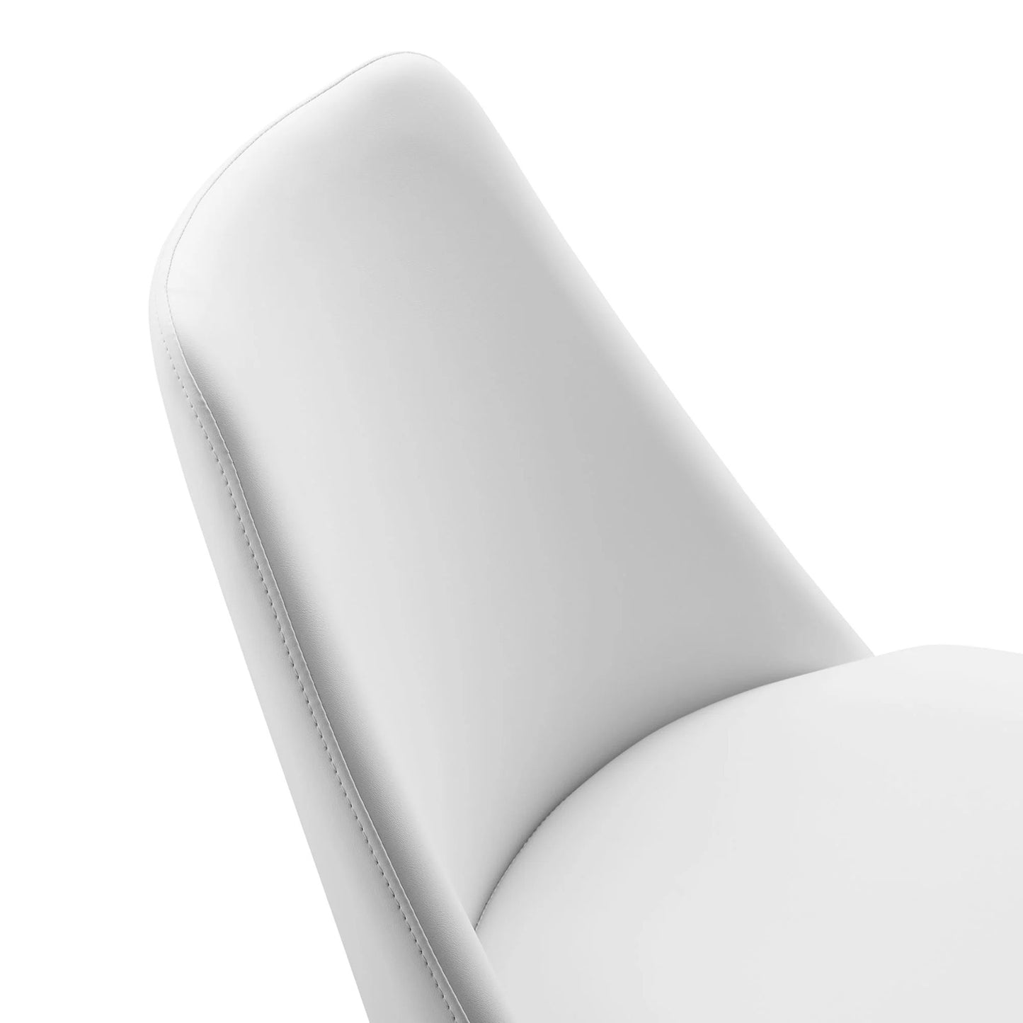 Rose Swivel Side Chair, White