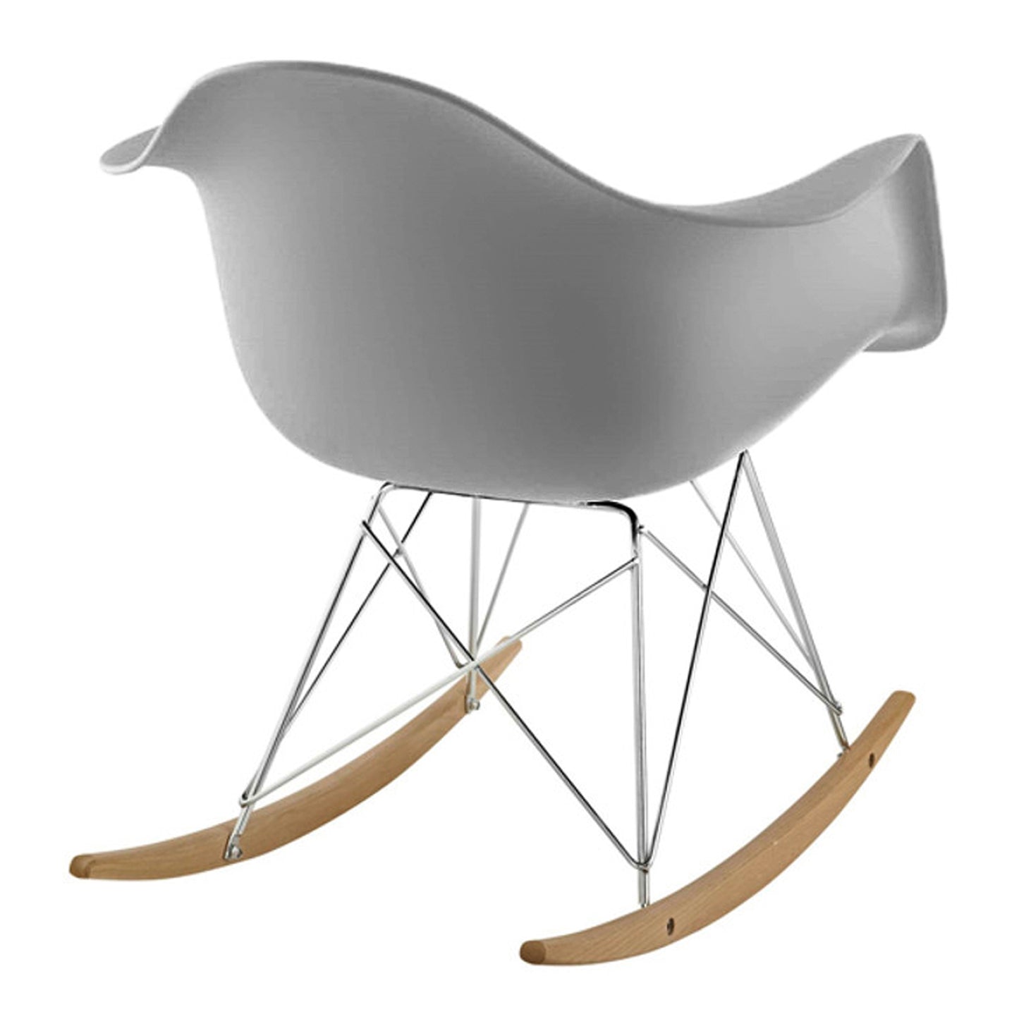 Eiffel Rocker Chair, Gray