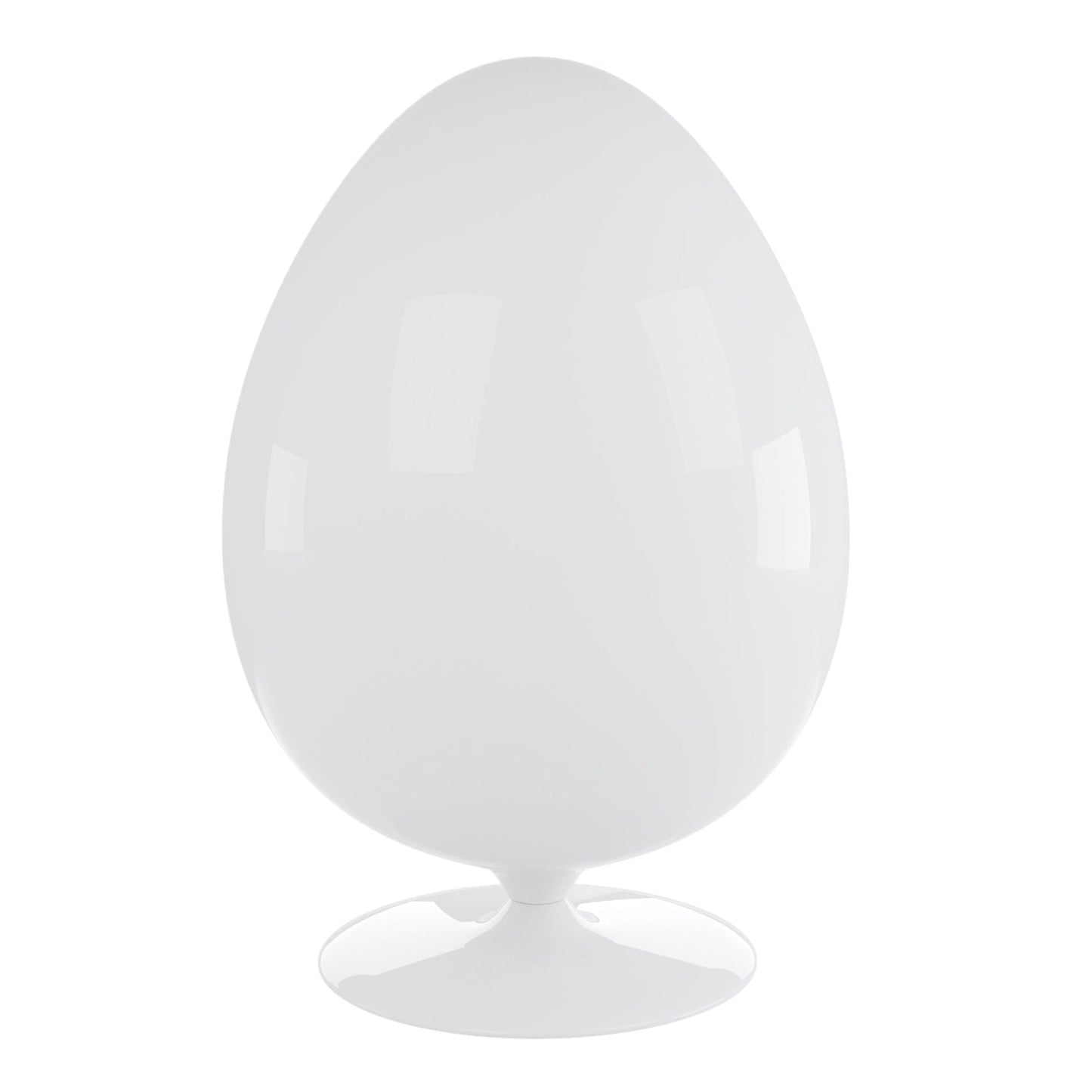 Easter Egg Chair, White and Black