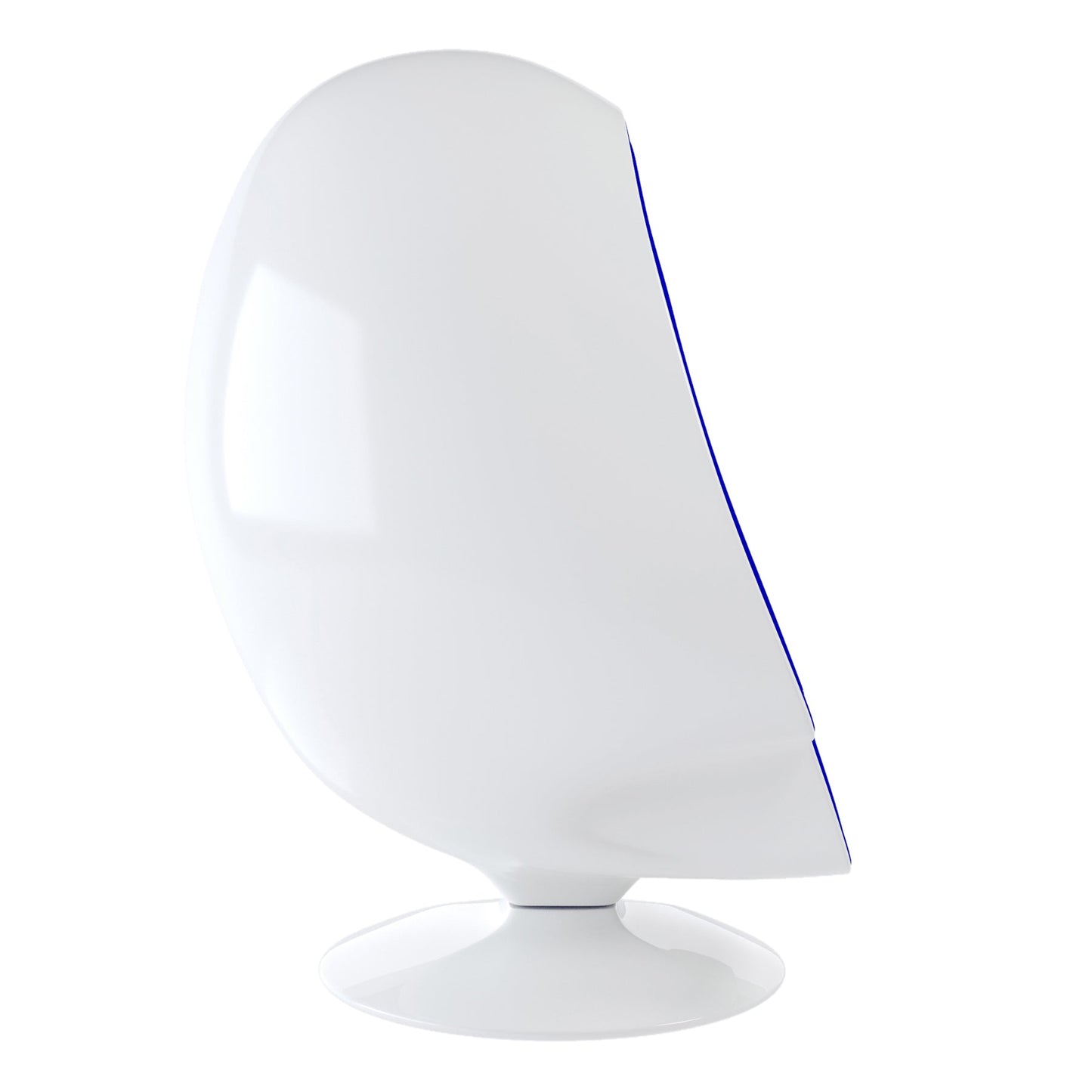 Alpha Egg Chair & Ottoman, Blue