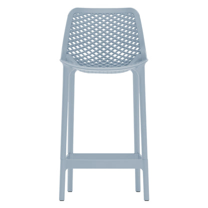 Nami Bar Stool, Light Blue