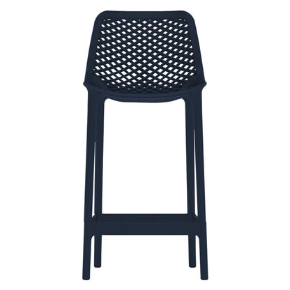 Nami Bar Stool, Navy Blue