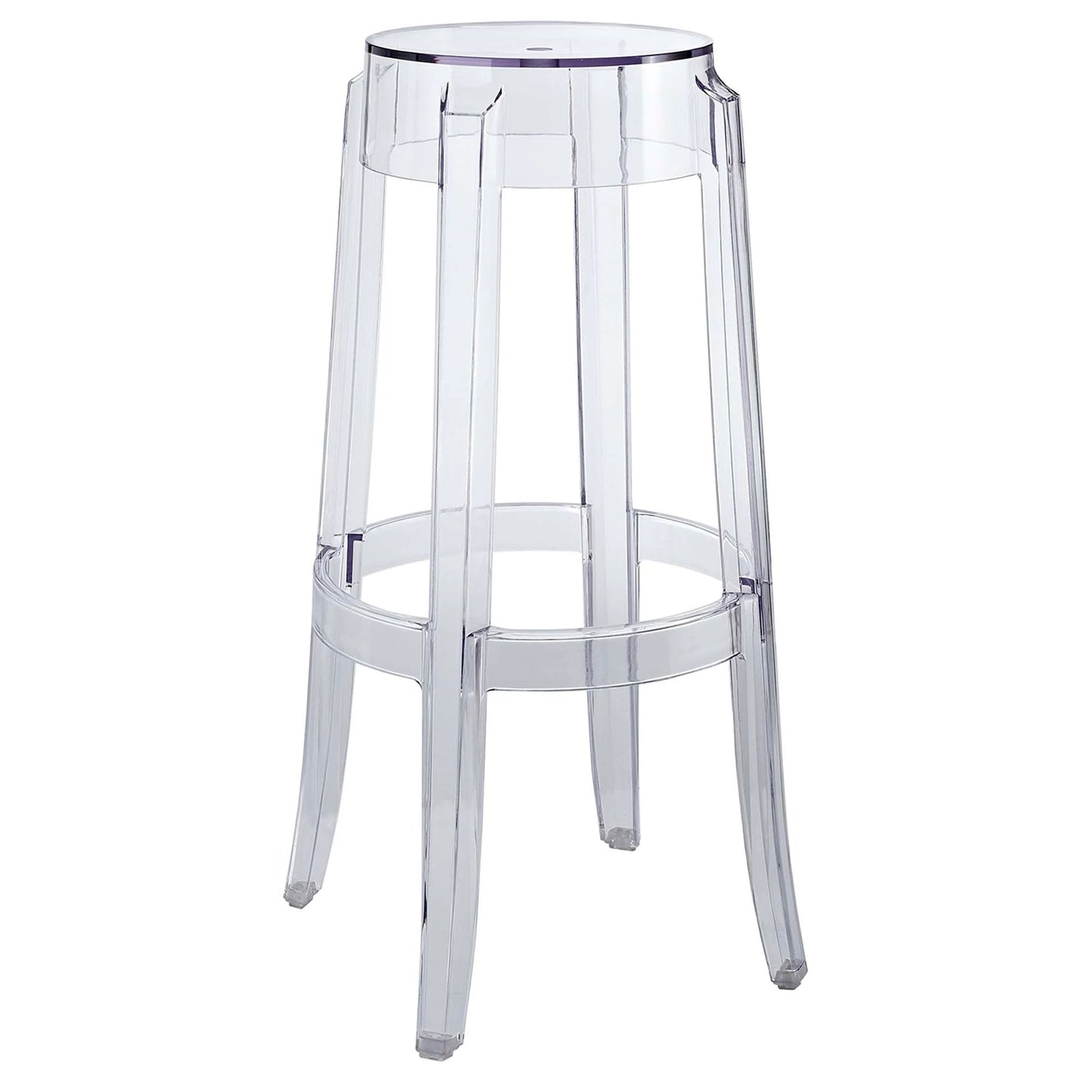 Ghost Bar Stool, Clear