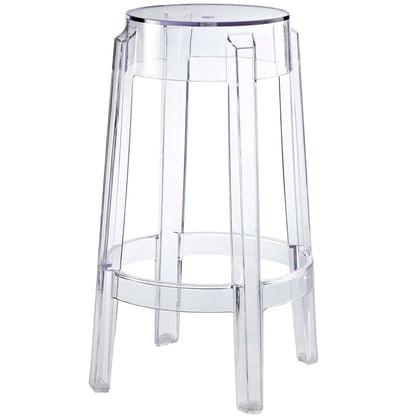 Ghost Counter Stool, Clear