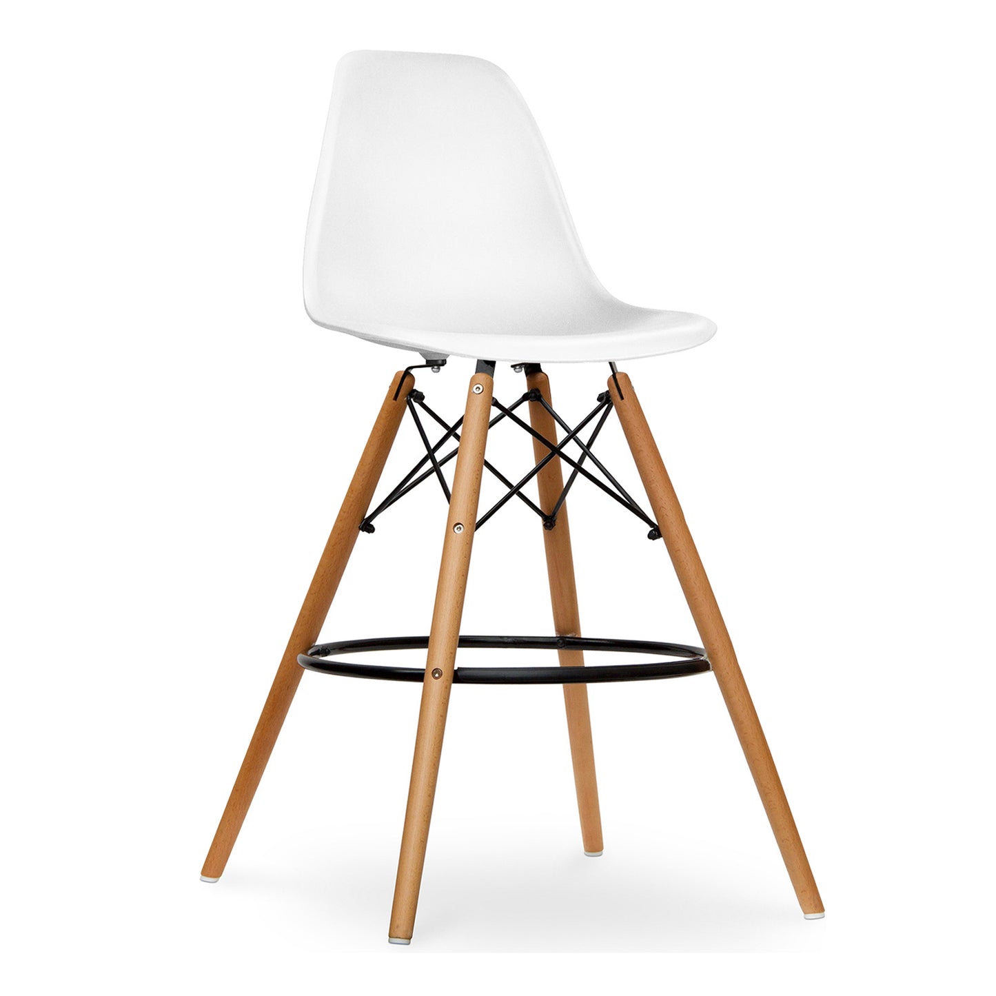 Eiffel Counter Stool, White