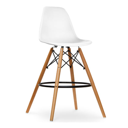 Eiffel Counter Stool, White