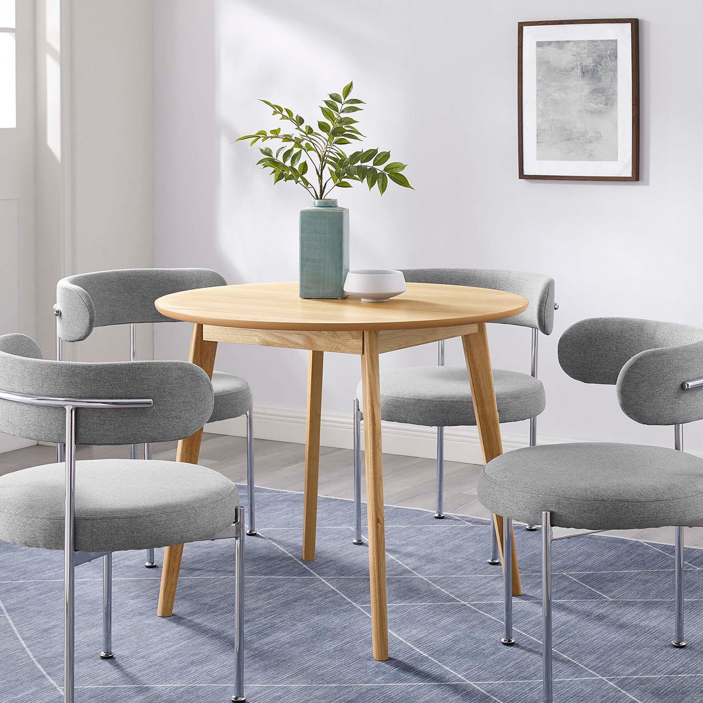 Larsen Wood Dining Table - 35" Round, Natural