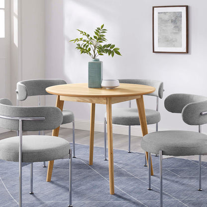 Larsen Wood Dining Table - 35" Round, Natural