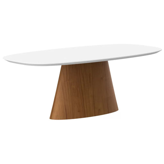 Abrey Dining Table, Walnut