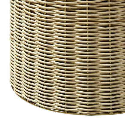 Axis Rattan Side Table, Round