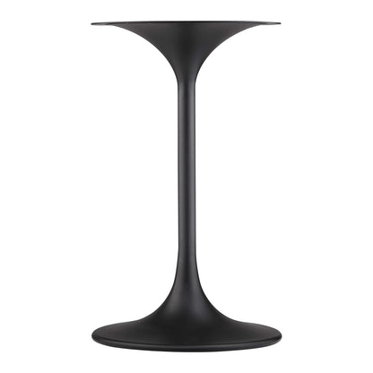 Tulip Marble Side Table - 20" Round, Black