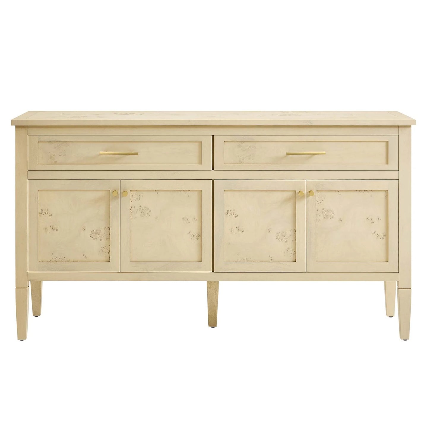 Bogota 62" Sideboard, Bleached Burl