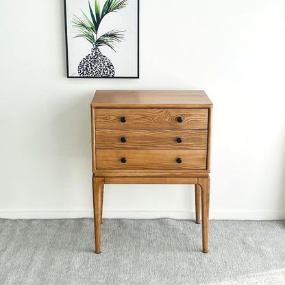 H Solid Wood Chest Of Drawers, Natural
