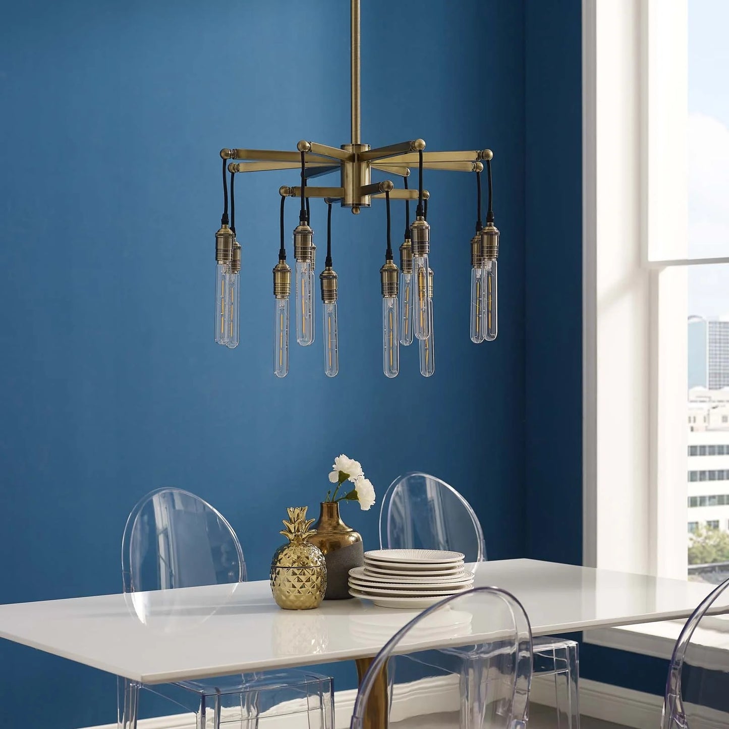Rayna Antique Pendant Chandelier